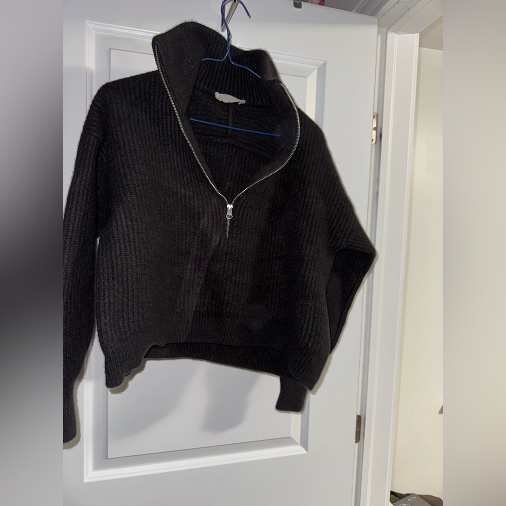 Everlane The Half-Zip Sweater wool